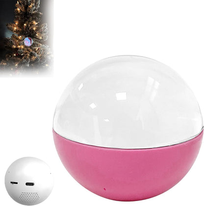 Christmas Memory Orb, Xmas Memory Sphere Ultrasound Ornament, Electronic Crystal Ball Video Player, WiFi 3D Orbs Ball, Uploadable Videos &Photos(Black,Ordinary)