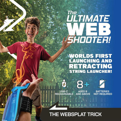 💥World's First String Launching Webshooter that Glows-In-the-Dark - Perfect Holiday Gift🎁
